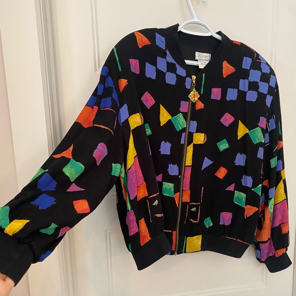 Clichy Light Jacket vintage with gems size 12 - Picture 2 of 13